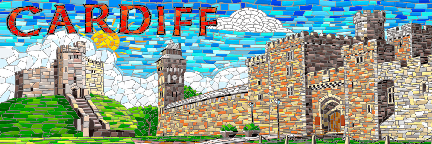 0770 - Cardiff Castle Mosaic