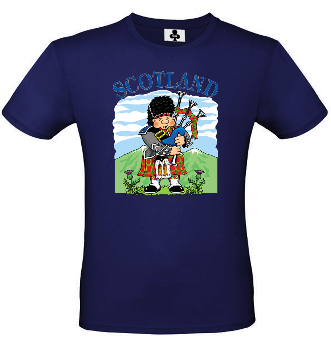 0152 - Cartoon Piper (Navy)