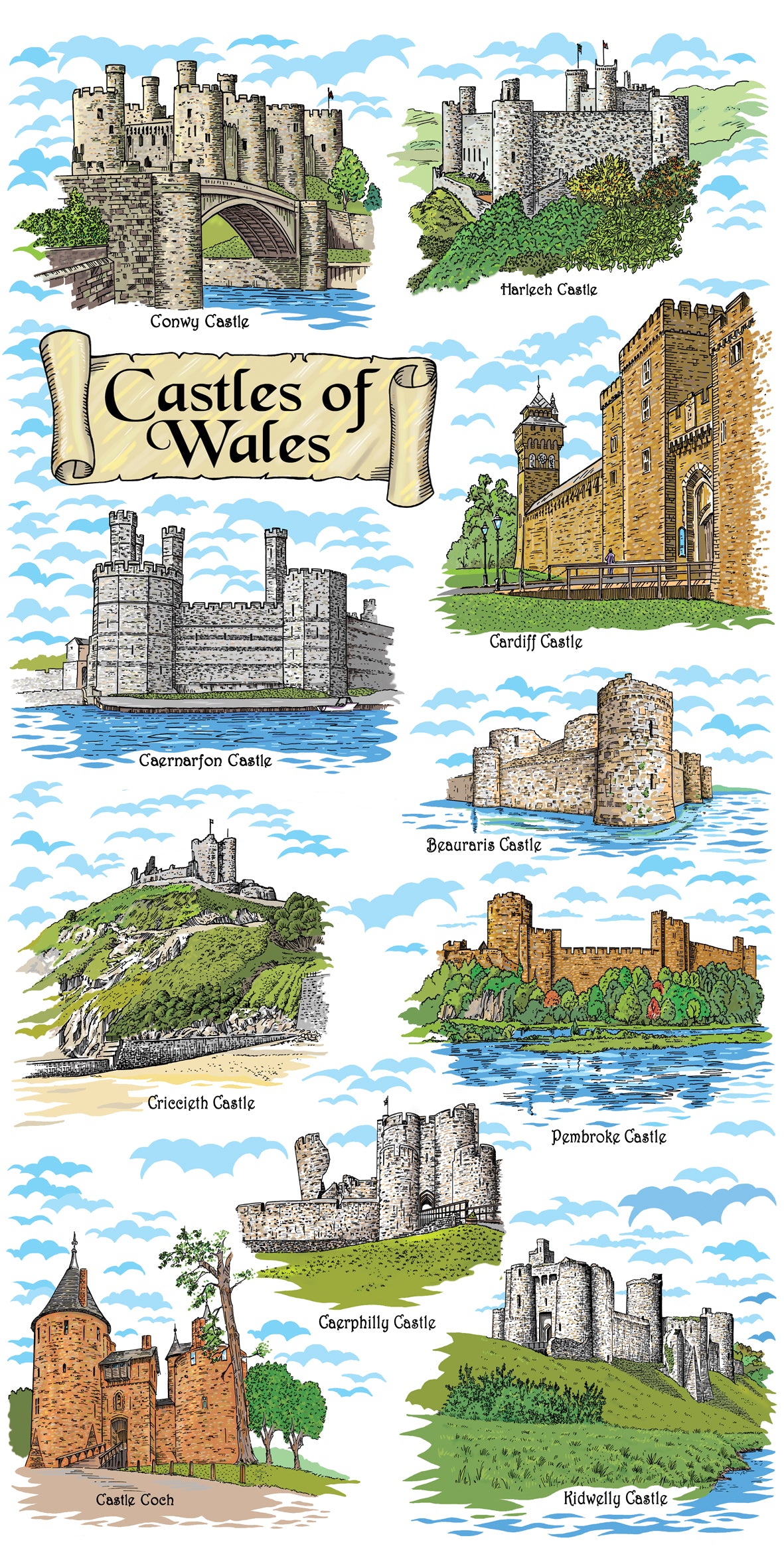 0520 - Castles of Wales