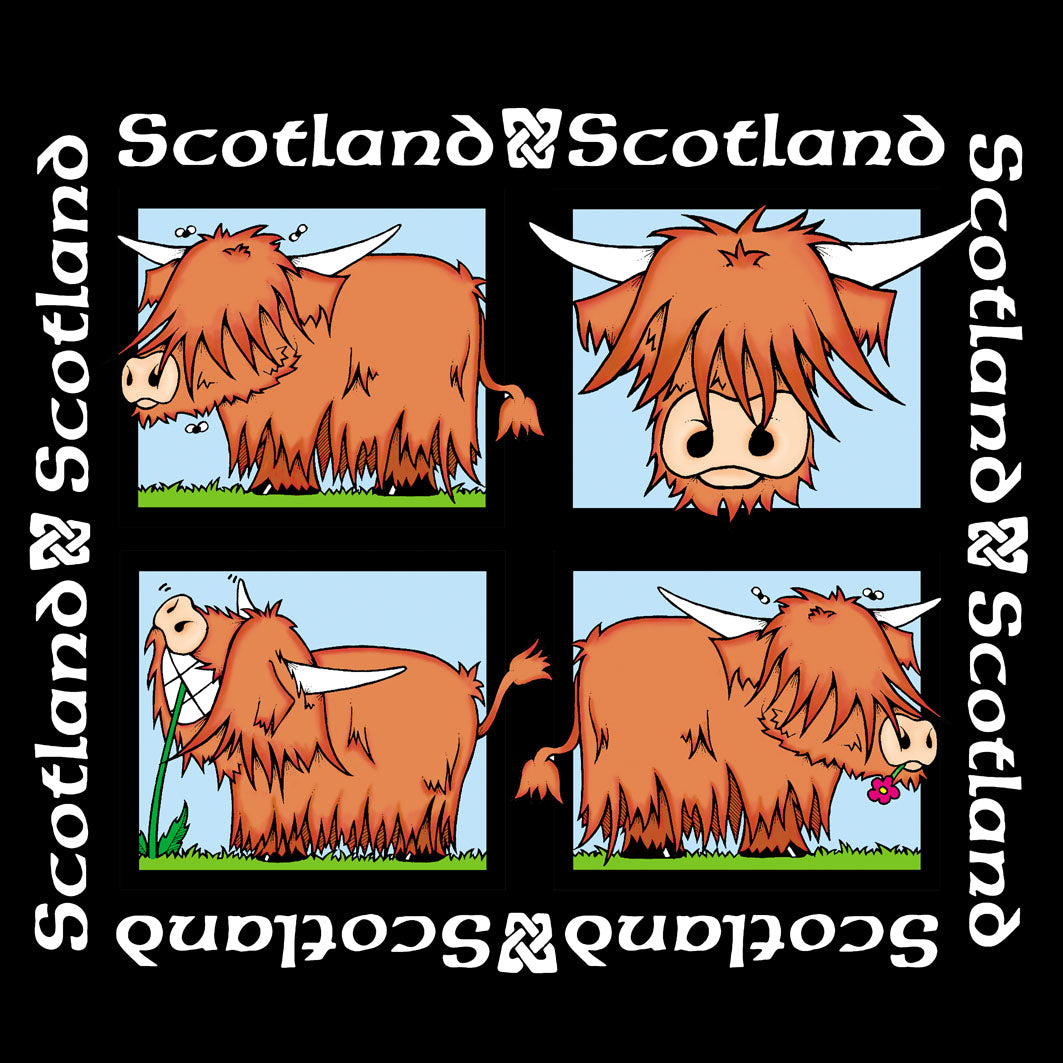 0137 - Cow 4 Pic (Black)