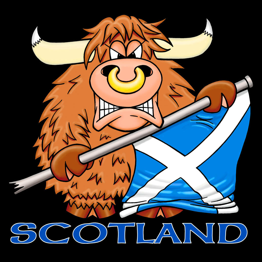 0138 - Cow Flag (Black)