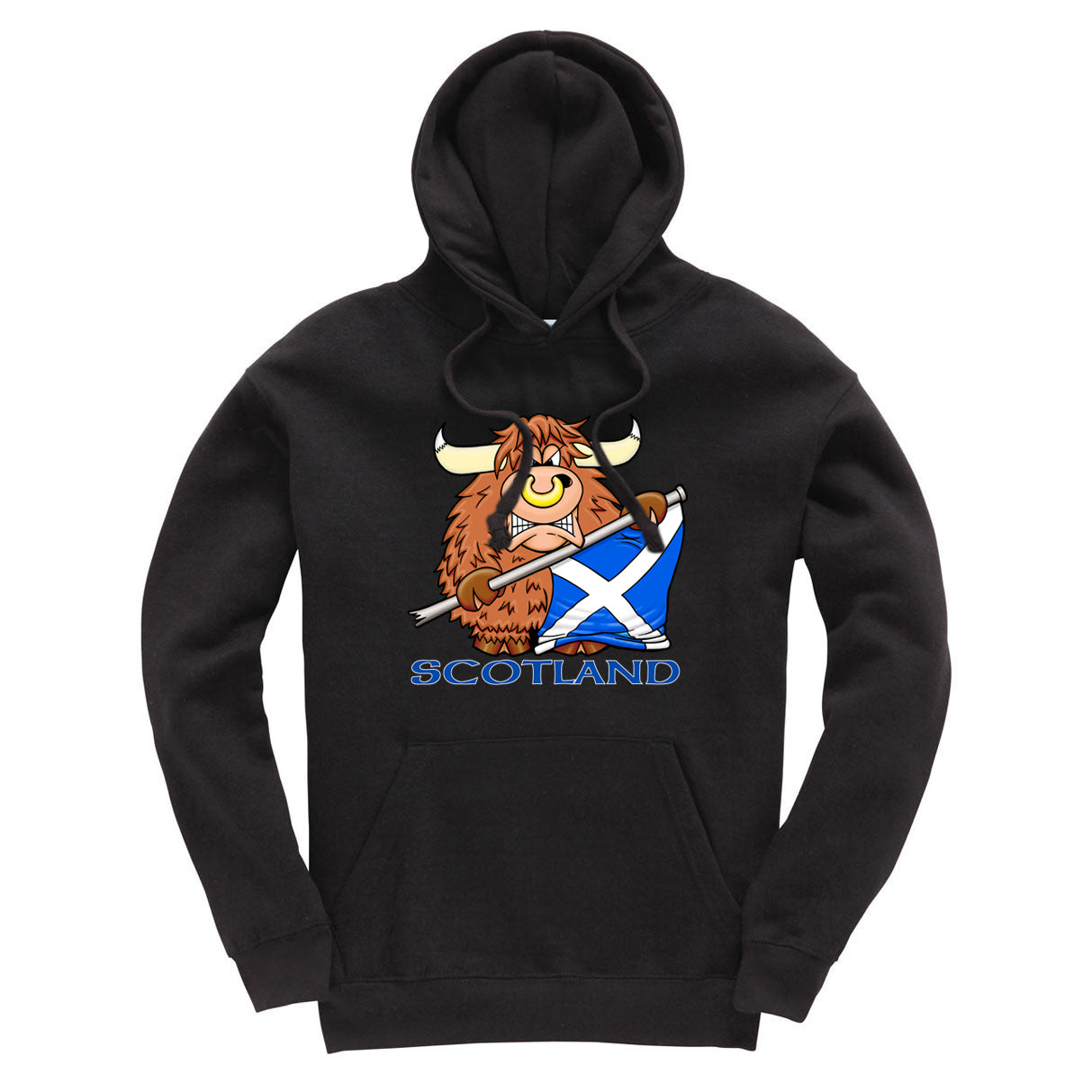 0145 - Cow Flag (Black)