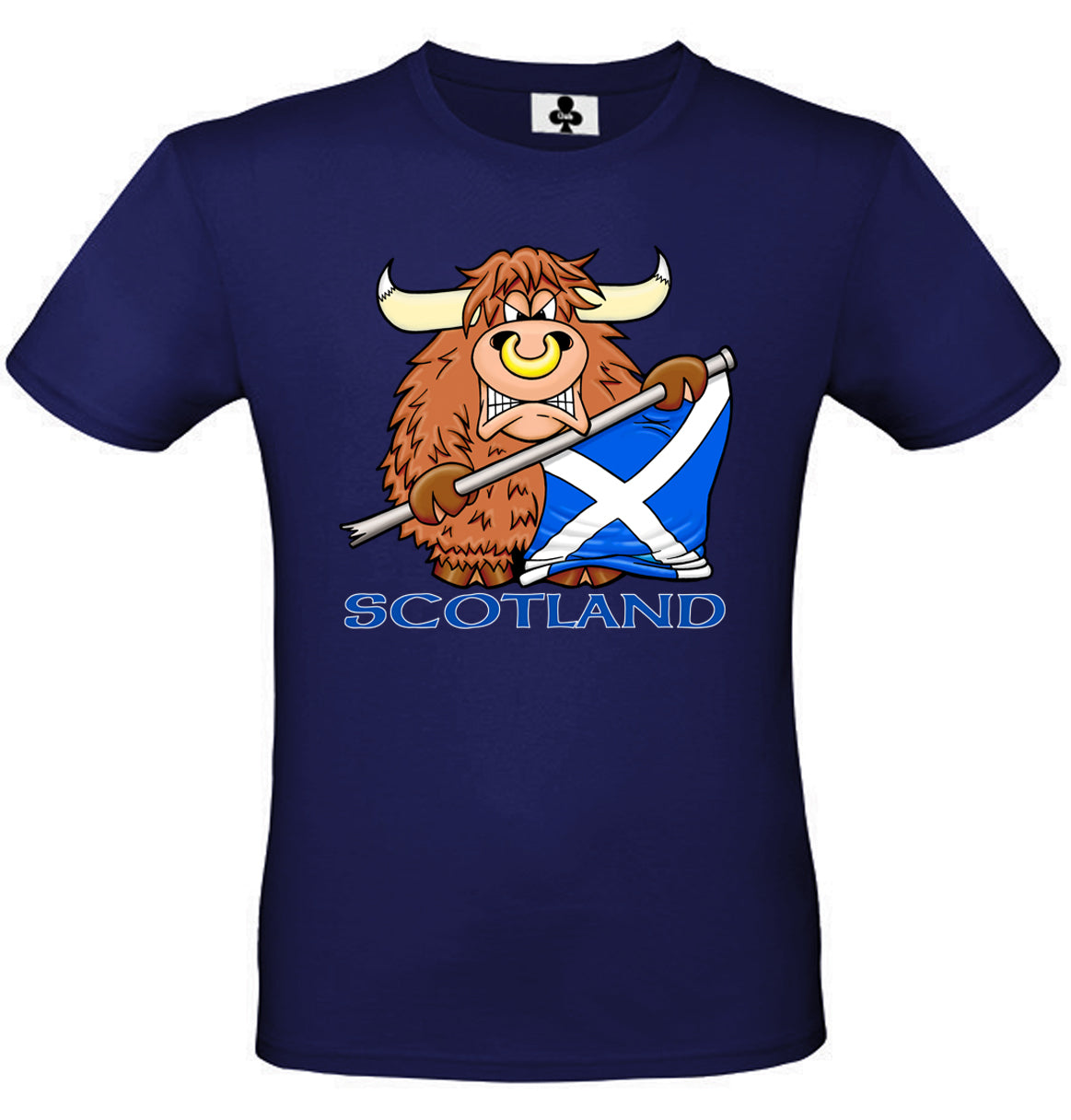 0138 - Cow Flag (Navy)