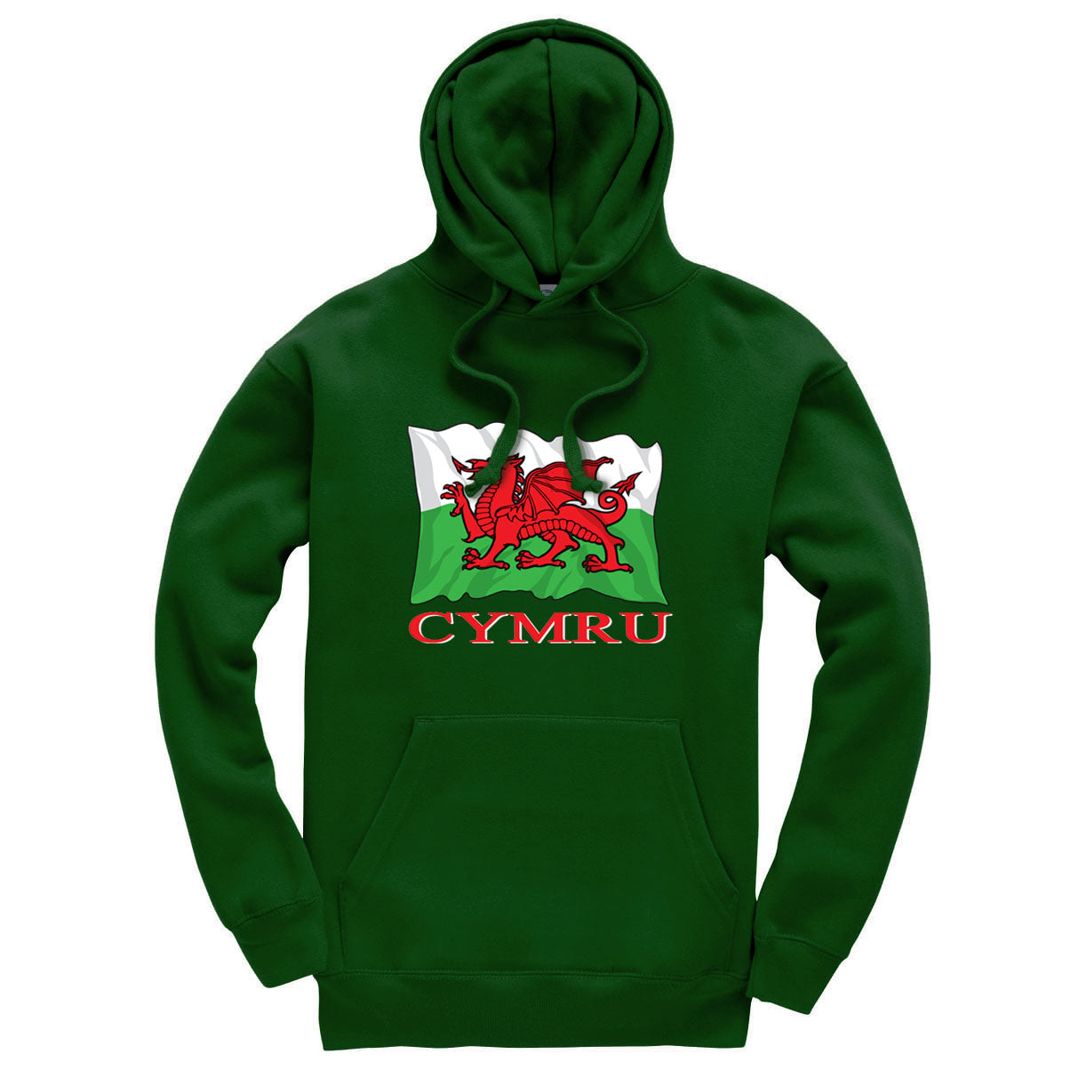0163 - Cymru Flag (Bottle Green)