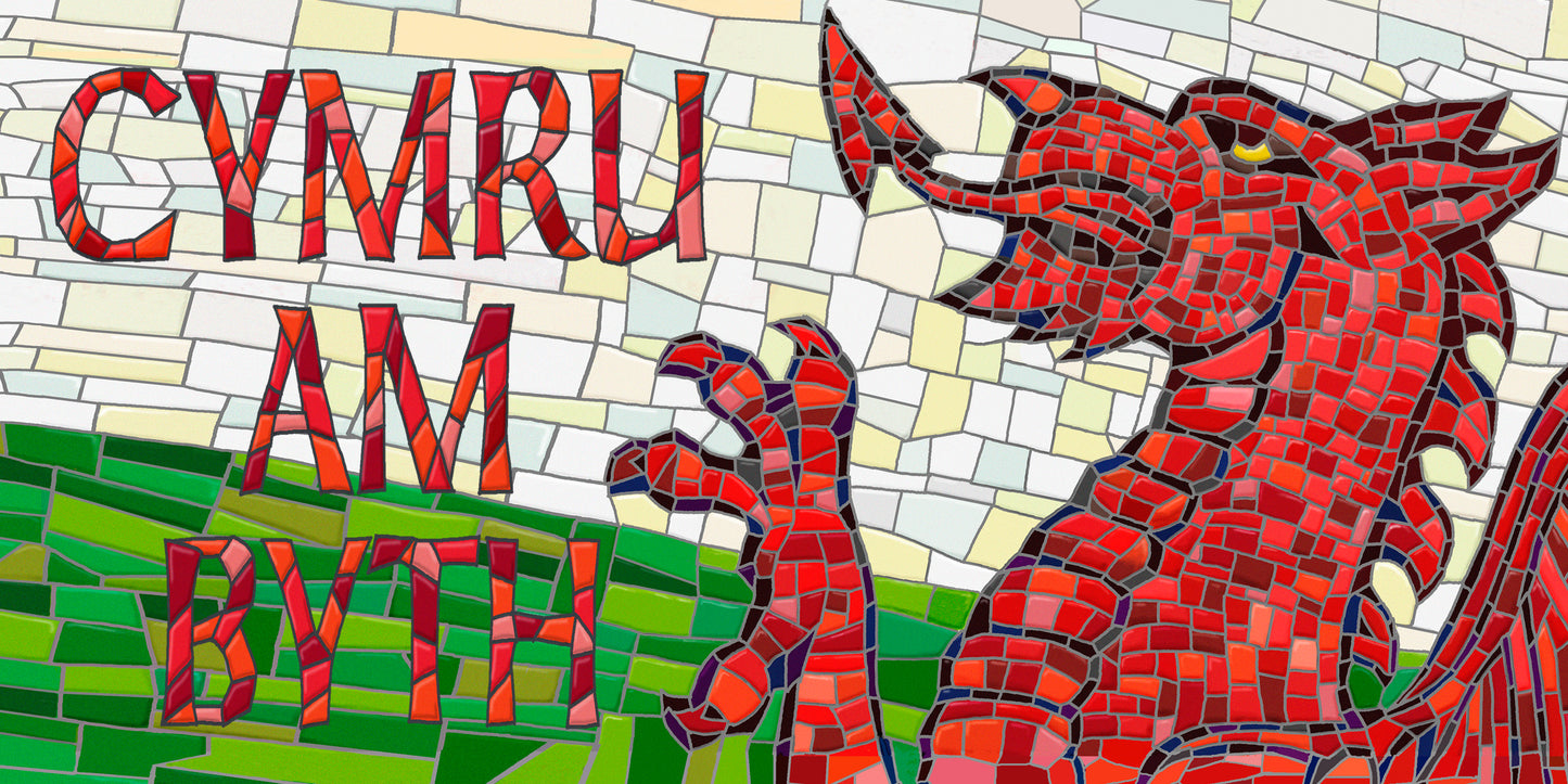 0557 - Cymru am Byth Mosaic