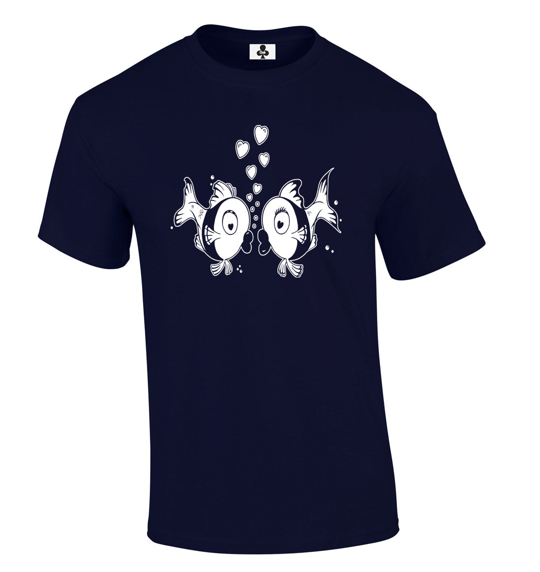 Kissing Fish Kids Navy