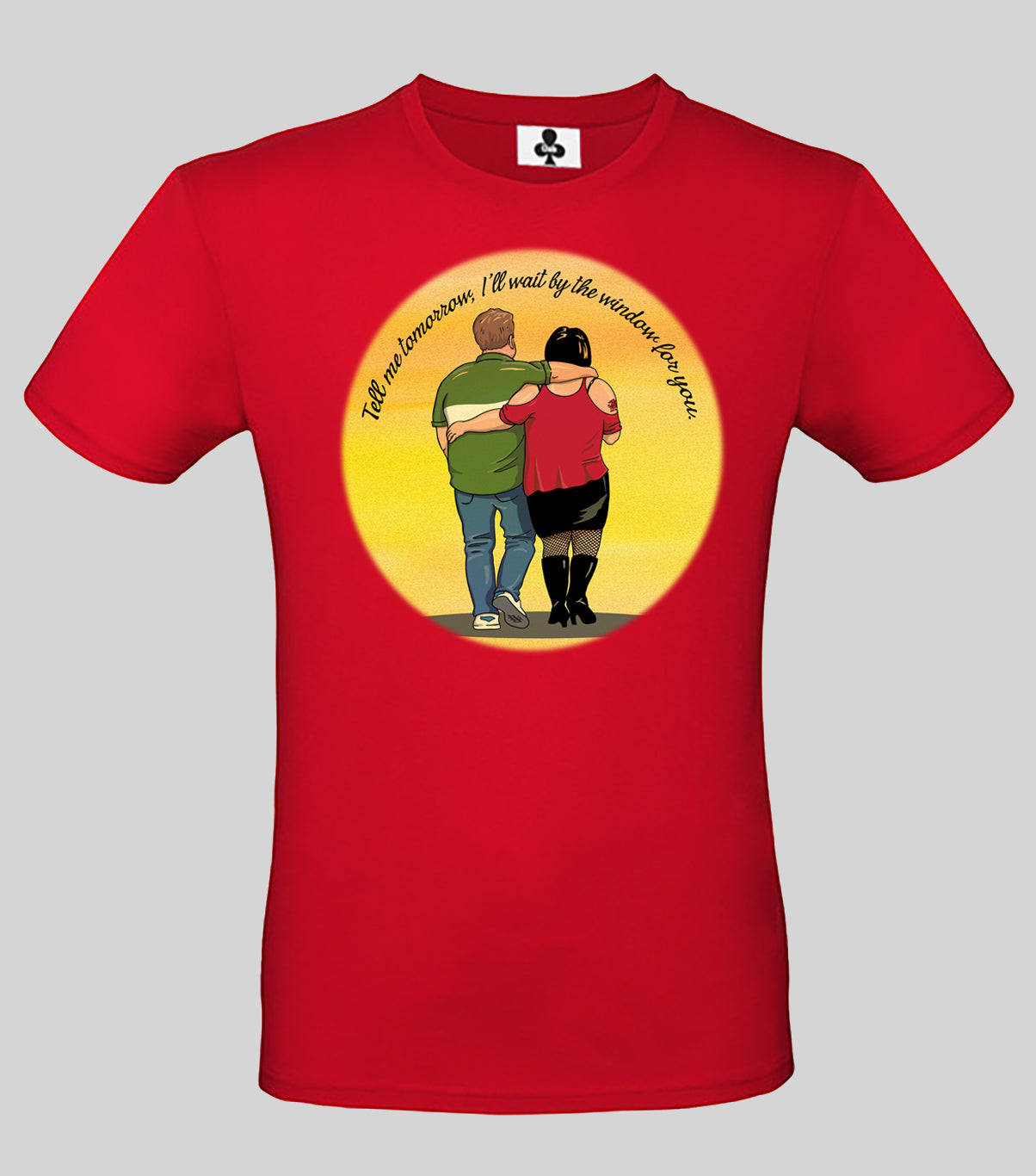 0135 - Tell Me Tomorrow T-Shirt (White)