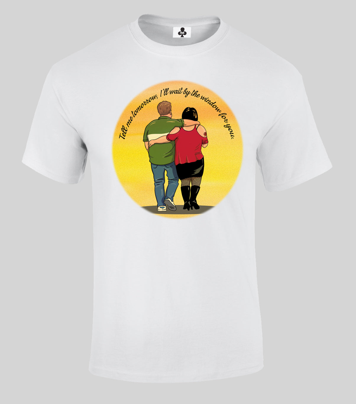 0135 - Tell Me Tomorrow T-Shirt (Black)