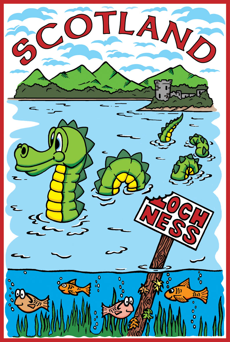 0343 - Nessy Tea Towel