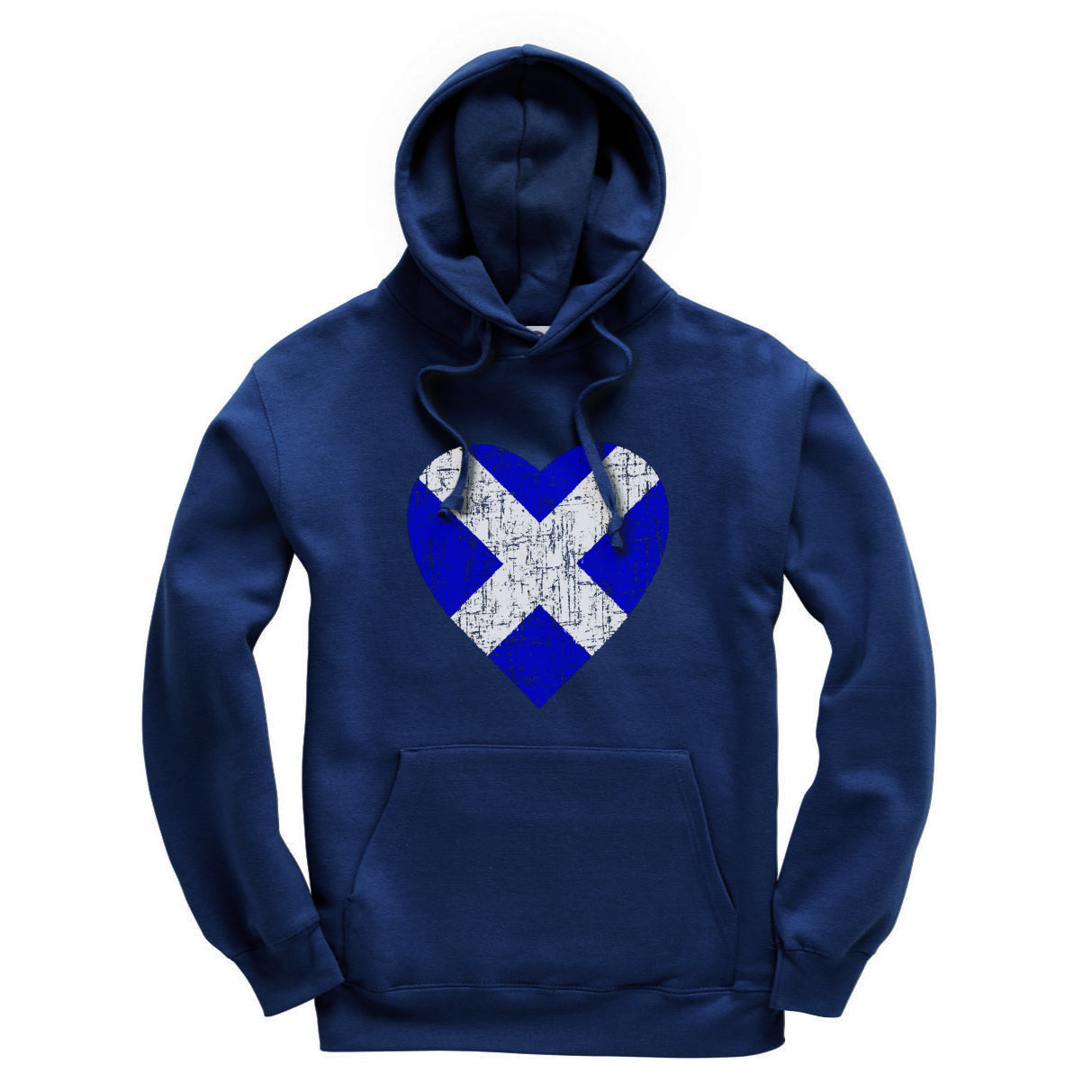 0147 - Saltire Heart (Navy)