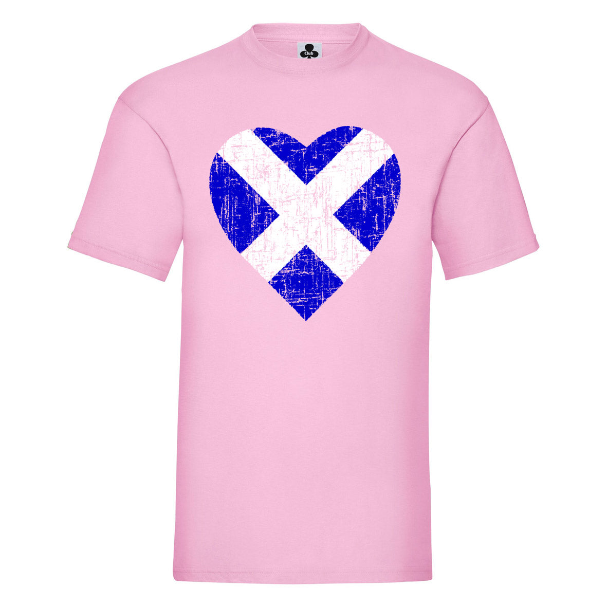 0177 - Saltire Heart Grunge (Pink)