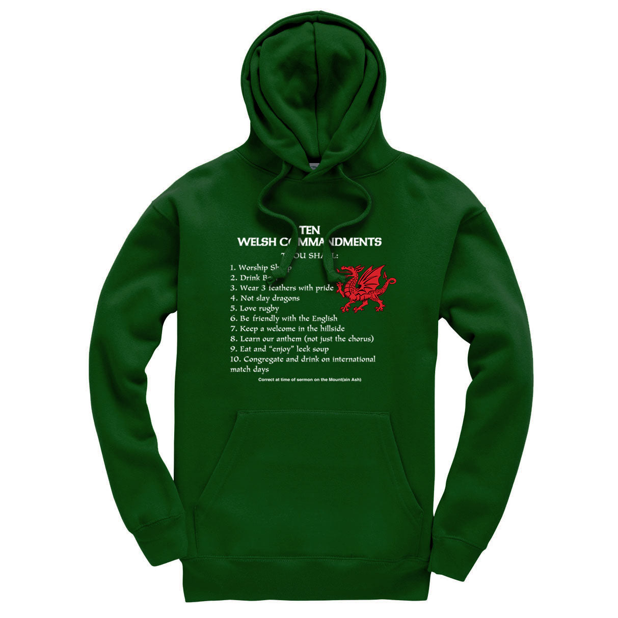 0168 - Ten Commandments (Bottle Green)