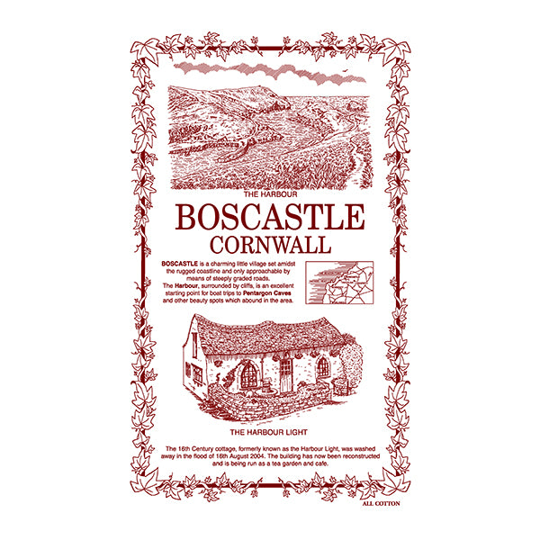 Boscastle Tea Towel