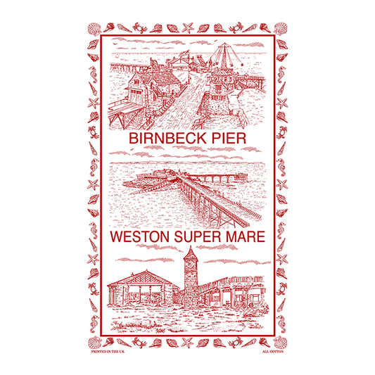 Birnbeck Tea Towel