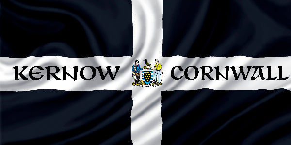 0000 - Cornish Flag Magnet