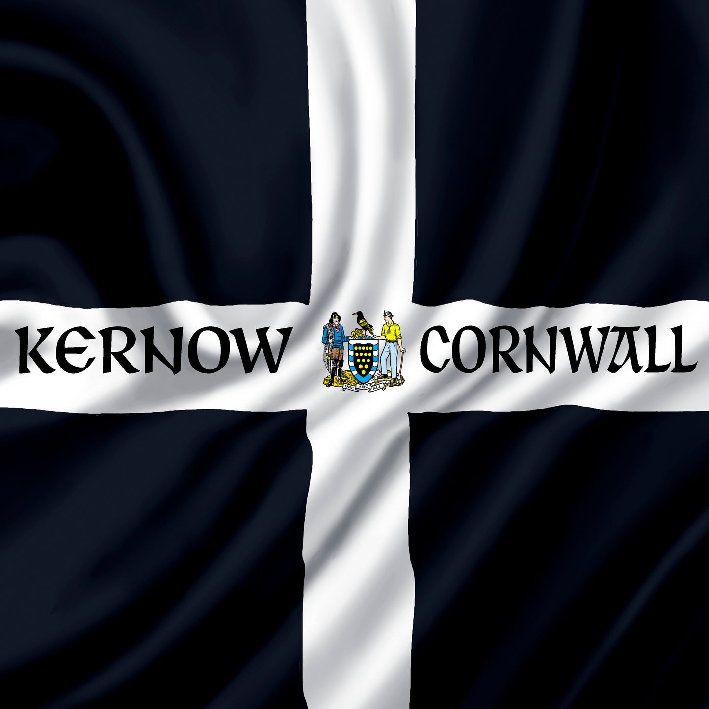 0000 - Cornish Flag Coaster