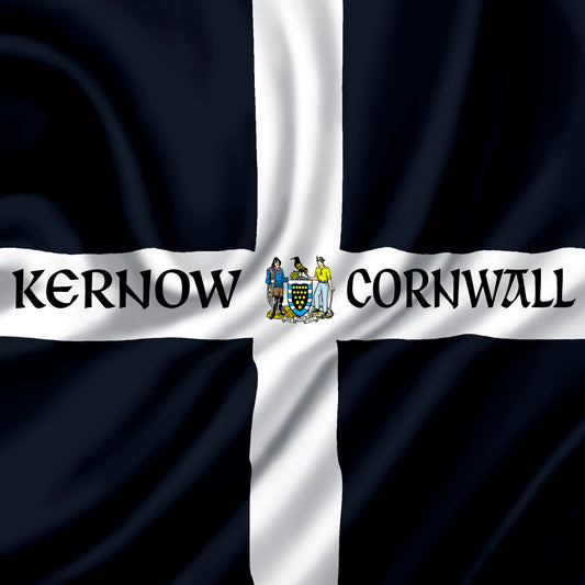 0000 - Cornish Flag Coaster