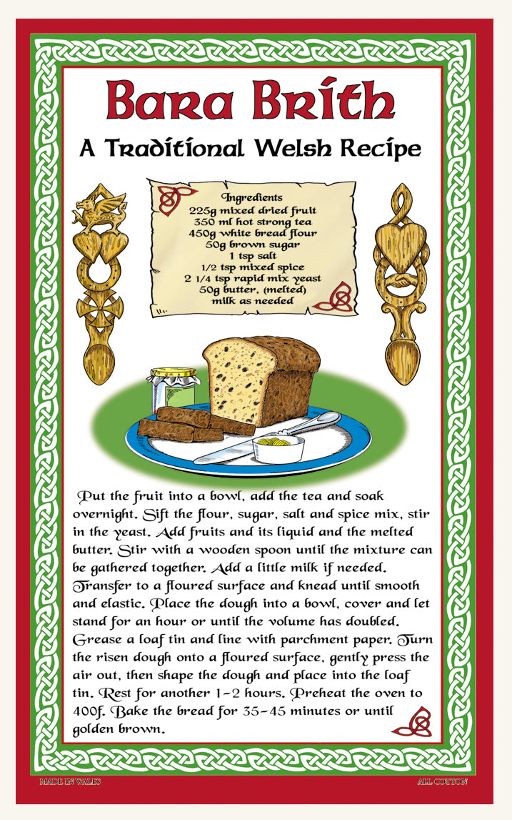 0350 - Bara Brith Tea Towel