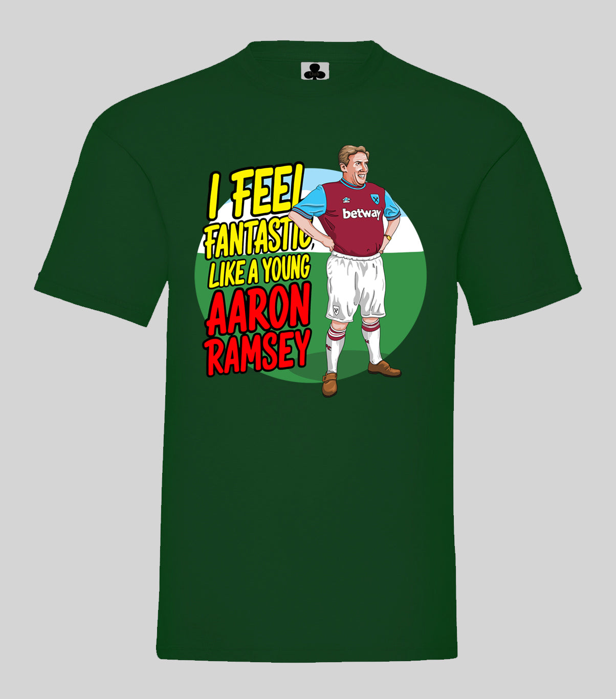 0135 - Bryn Ramsey T-Shirt (Bottle Green)