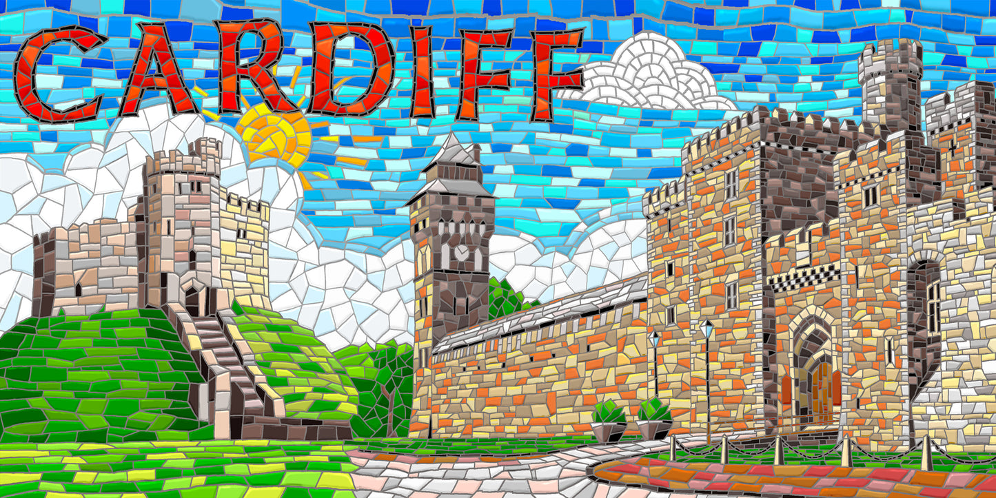 0555 - Cardiff Castle Mosaic