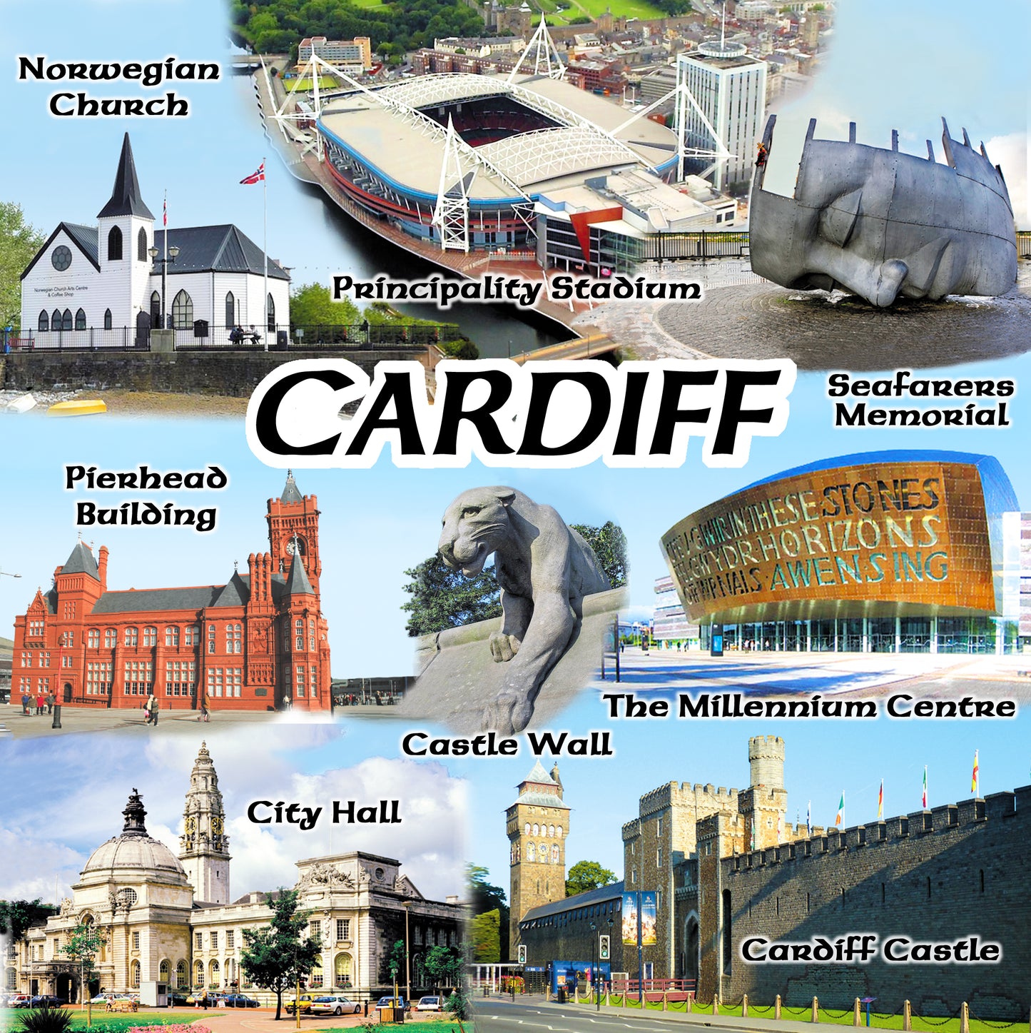 0592 - Cardiff multi square