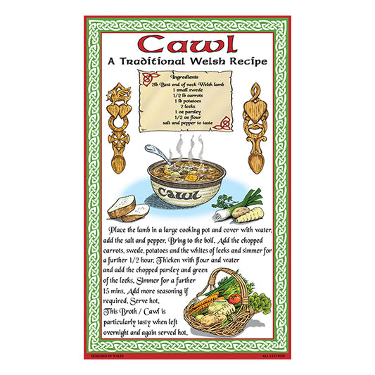 0351 - Cawl Tea Towel