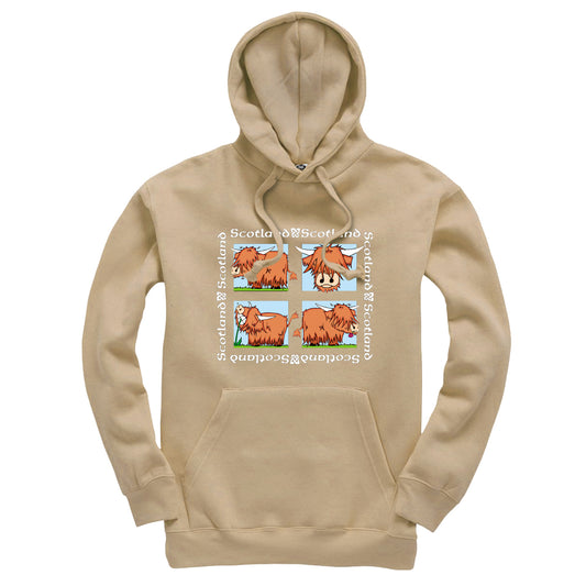 0144 - Cow 4 Pic (Beige)