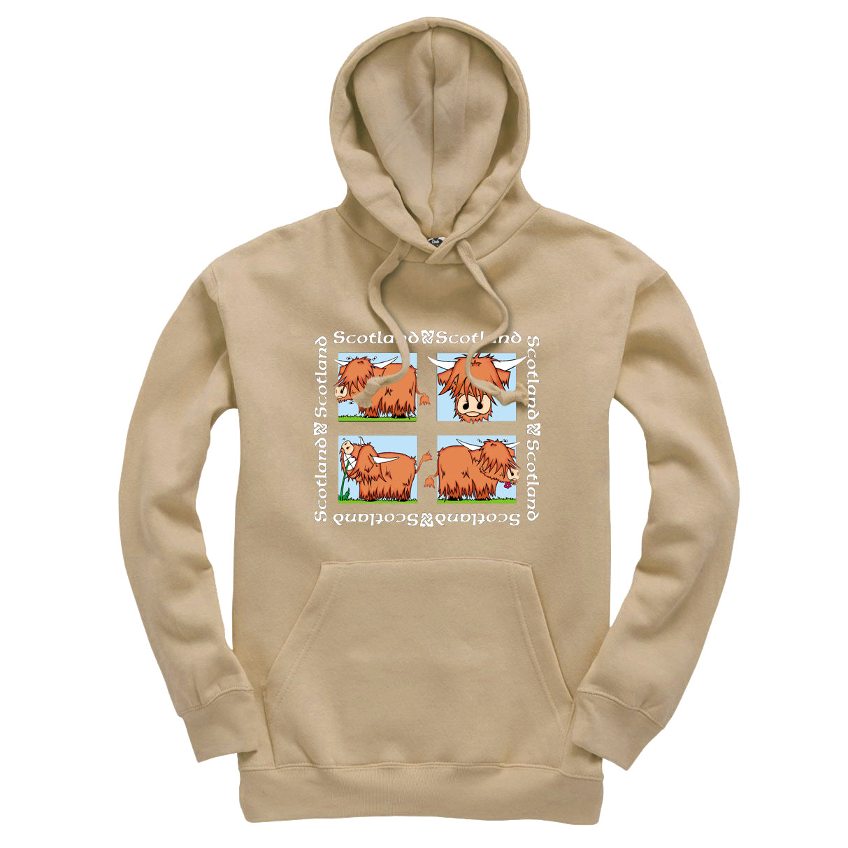 0154 - Cow 4 Pic (Beige)