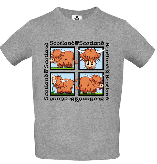 0137 - Cow 4 Pic (Grey)