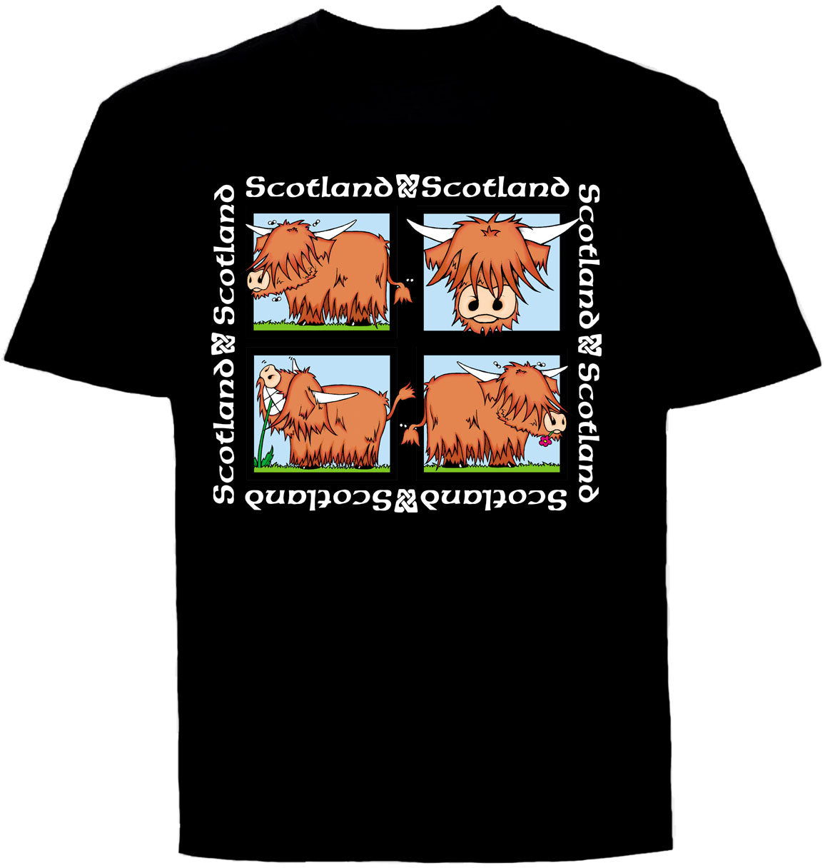 0137 - Cow 4 Pic (Black)