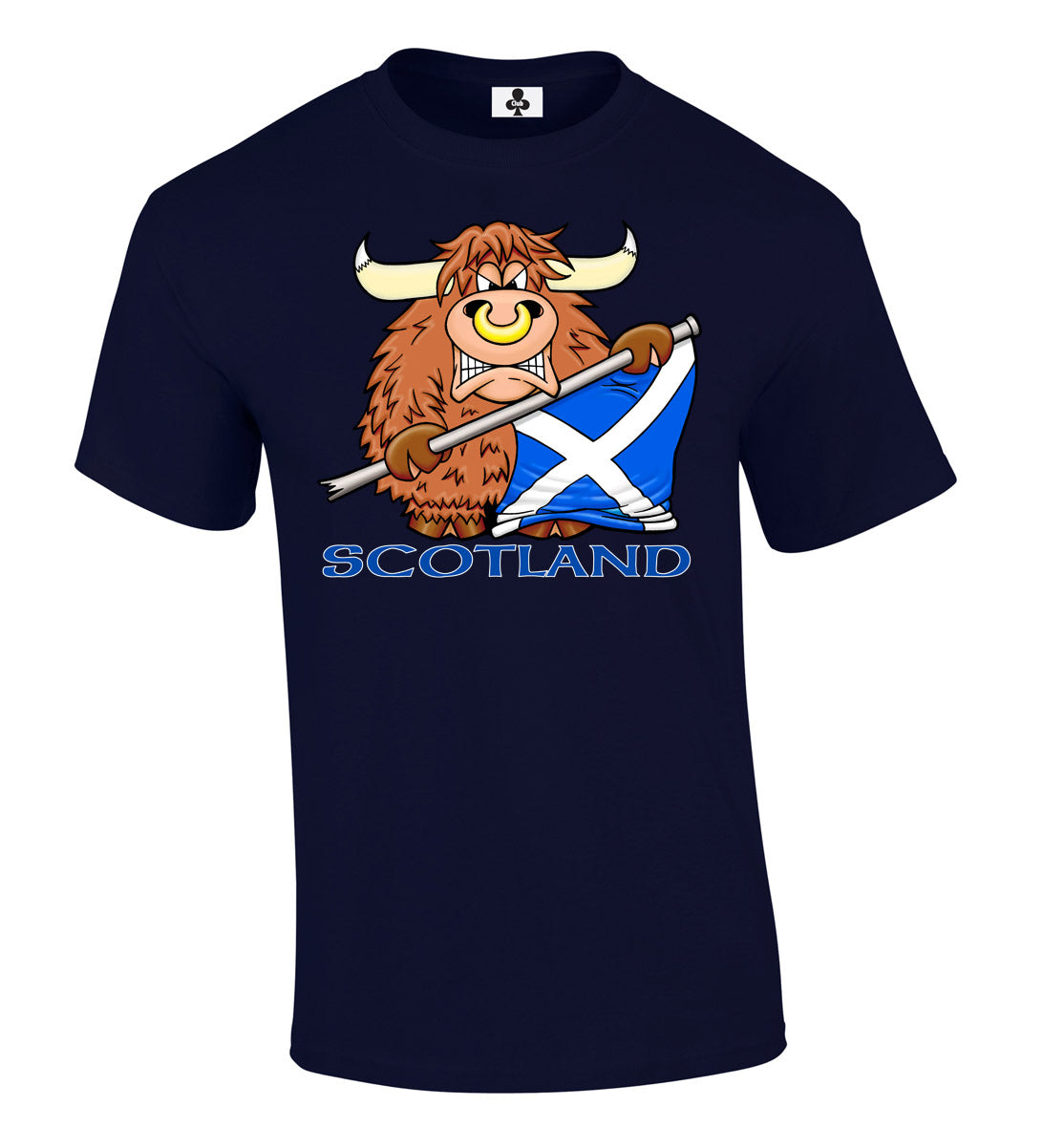 0150 - Cow Flag (Navy)