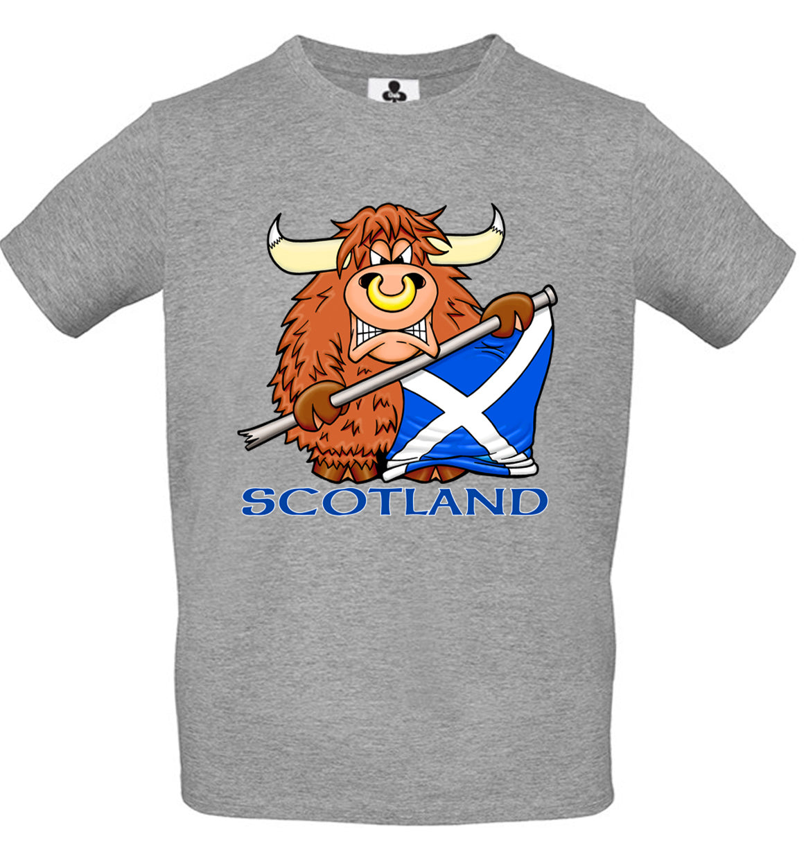 0138 - Cow Flag (Grey)