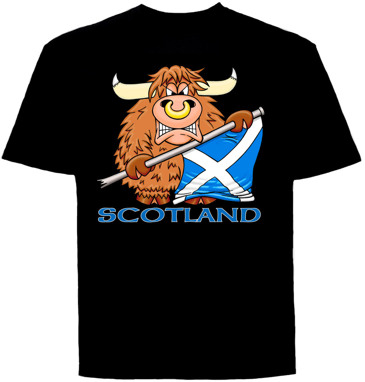 0138 - Cow Flag (Black)