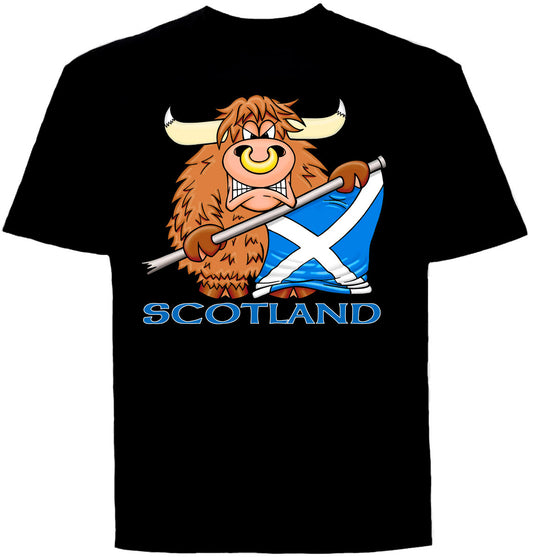 0138 - Cow Flag (Black)