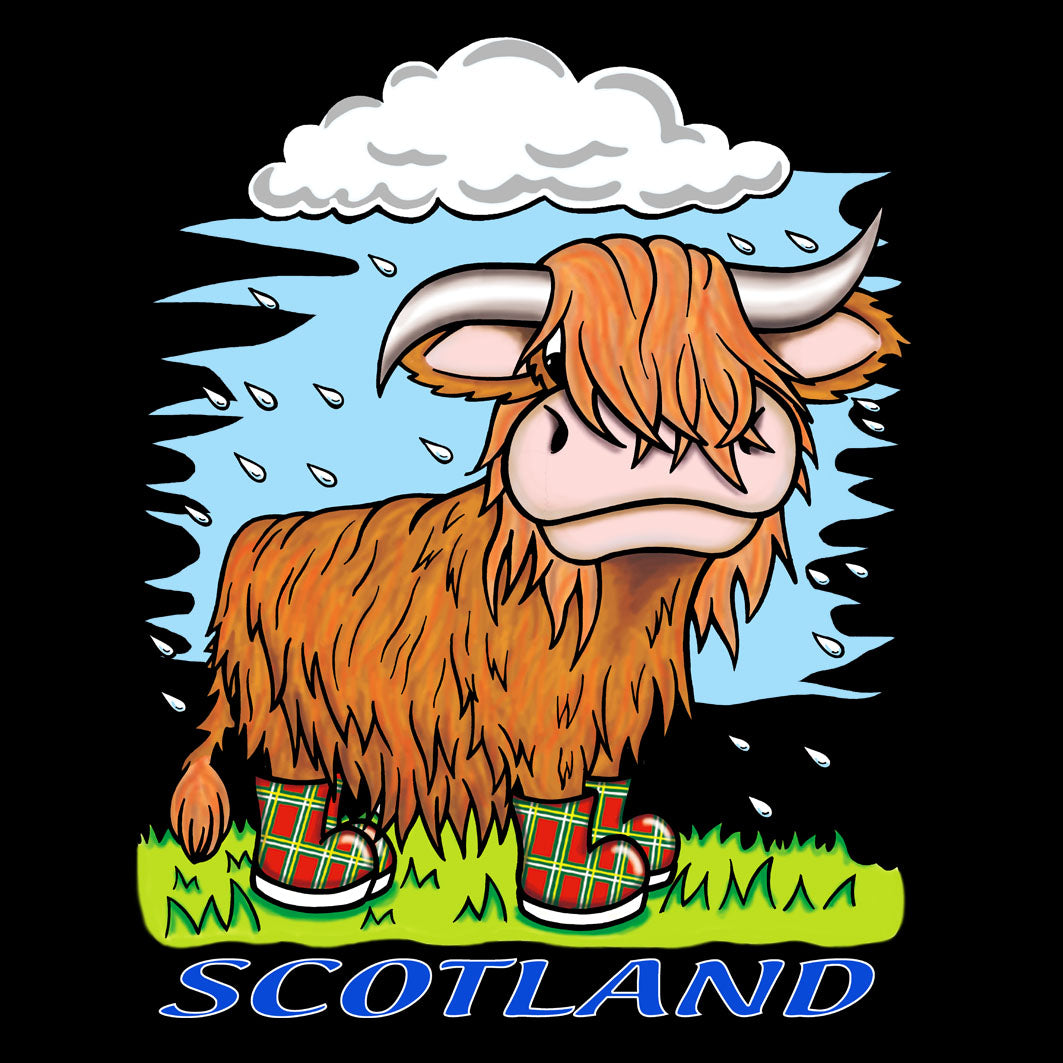 0139 - Cow Rain (Black)