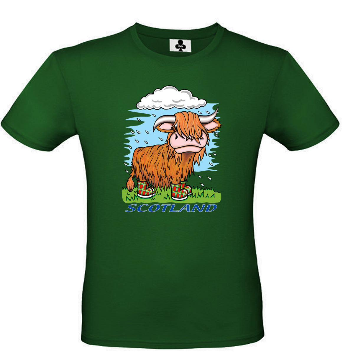 0139 - Cow Rain (Bottle Green)
