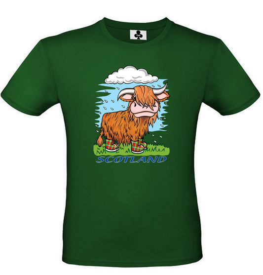 0139 - Cow Rain (Bottle Green)