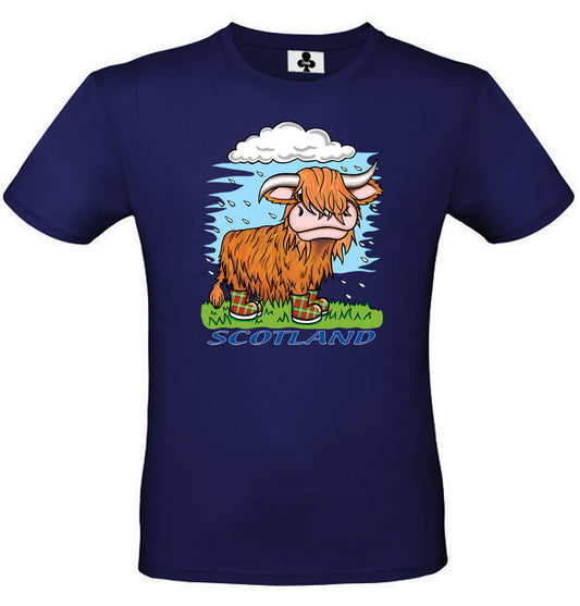 0180 - Cow Rain (Navy)