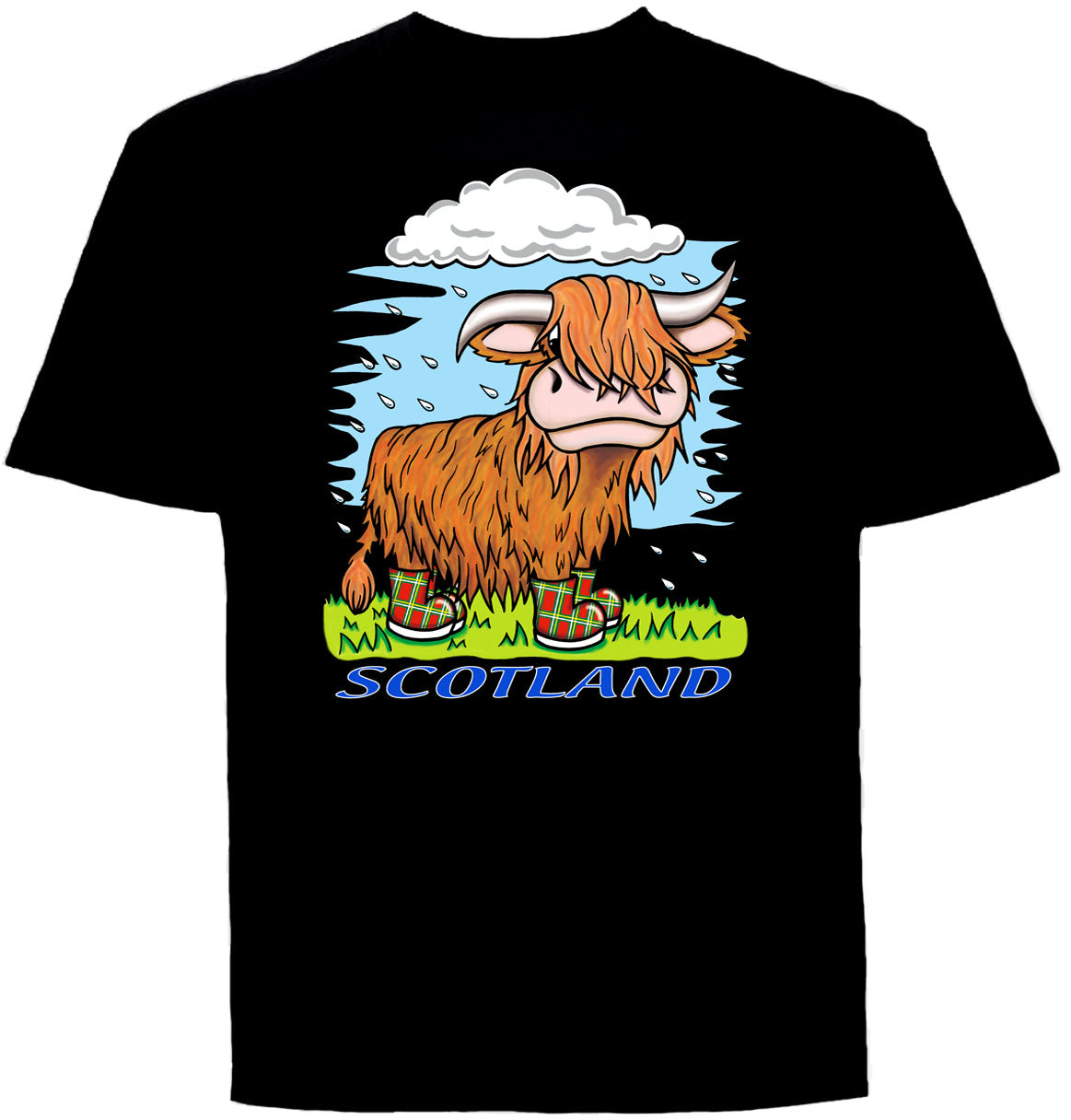 0139 - Cow Rain (Black)