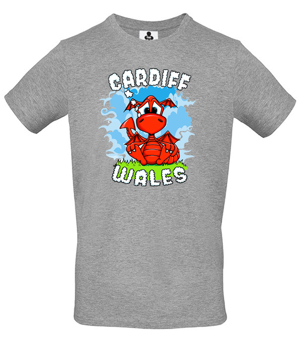 0156 - Cute Dragon Cardiff (Grey)
