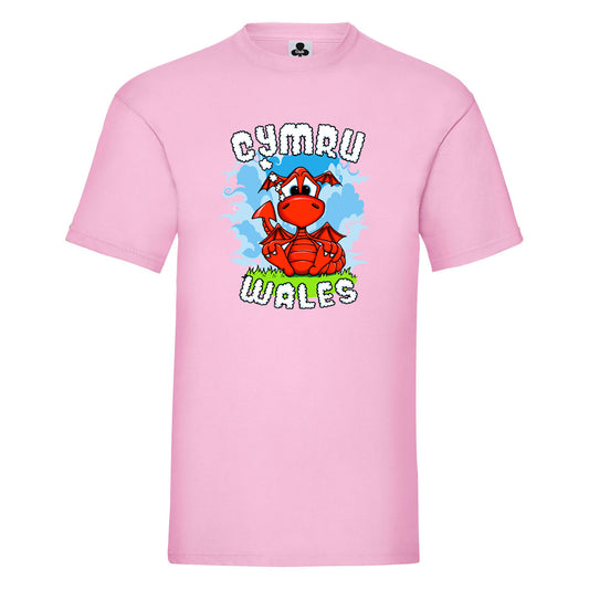 0156 - Cute Dragon Wales (Pink)