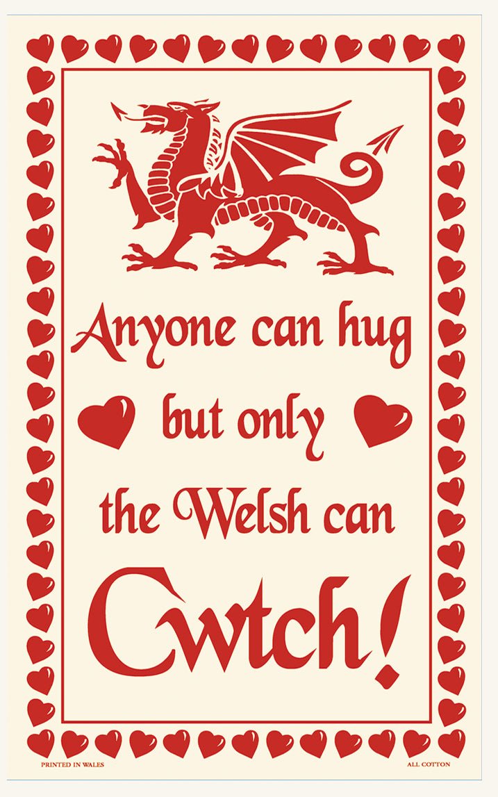 0357 - Cwtch Tea Towel