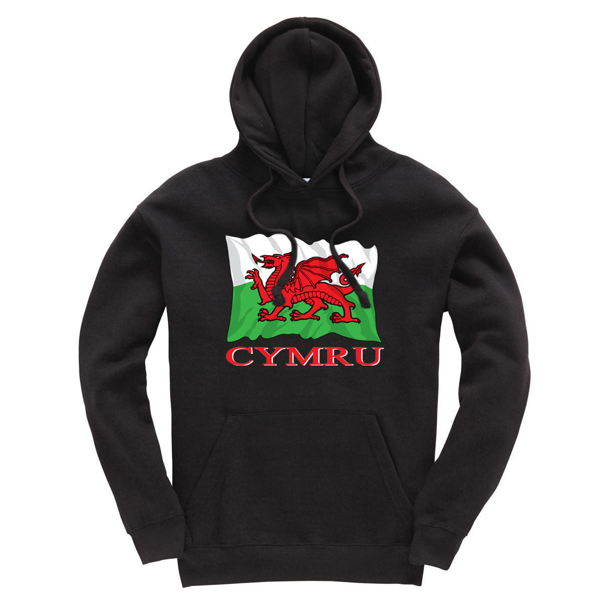 0163 - Cymru Flag (Black)