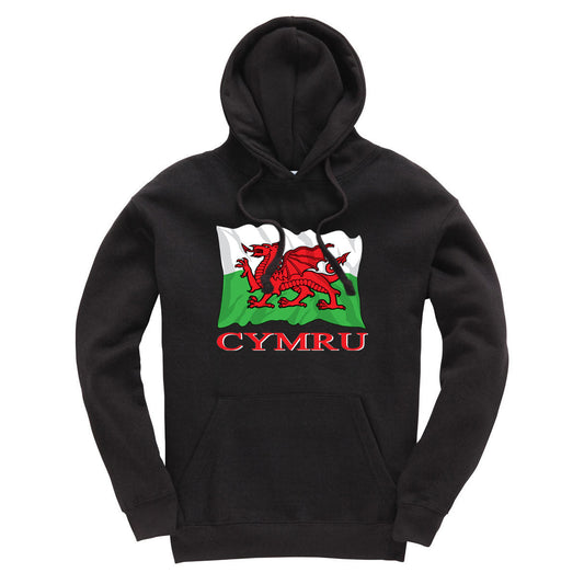 0172 - Cymru Flag (Black)