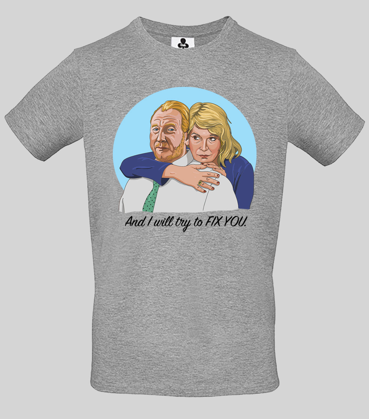 0135 - Pete & Dawn T-Shirt (Red)