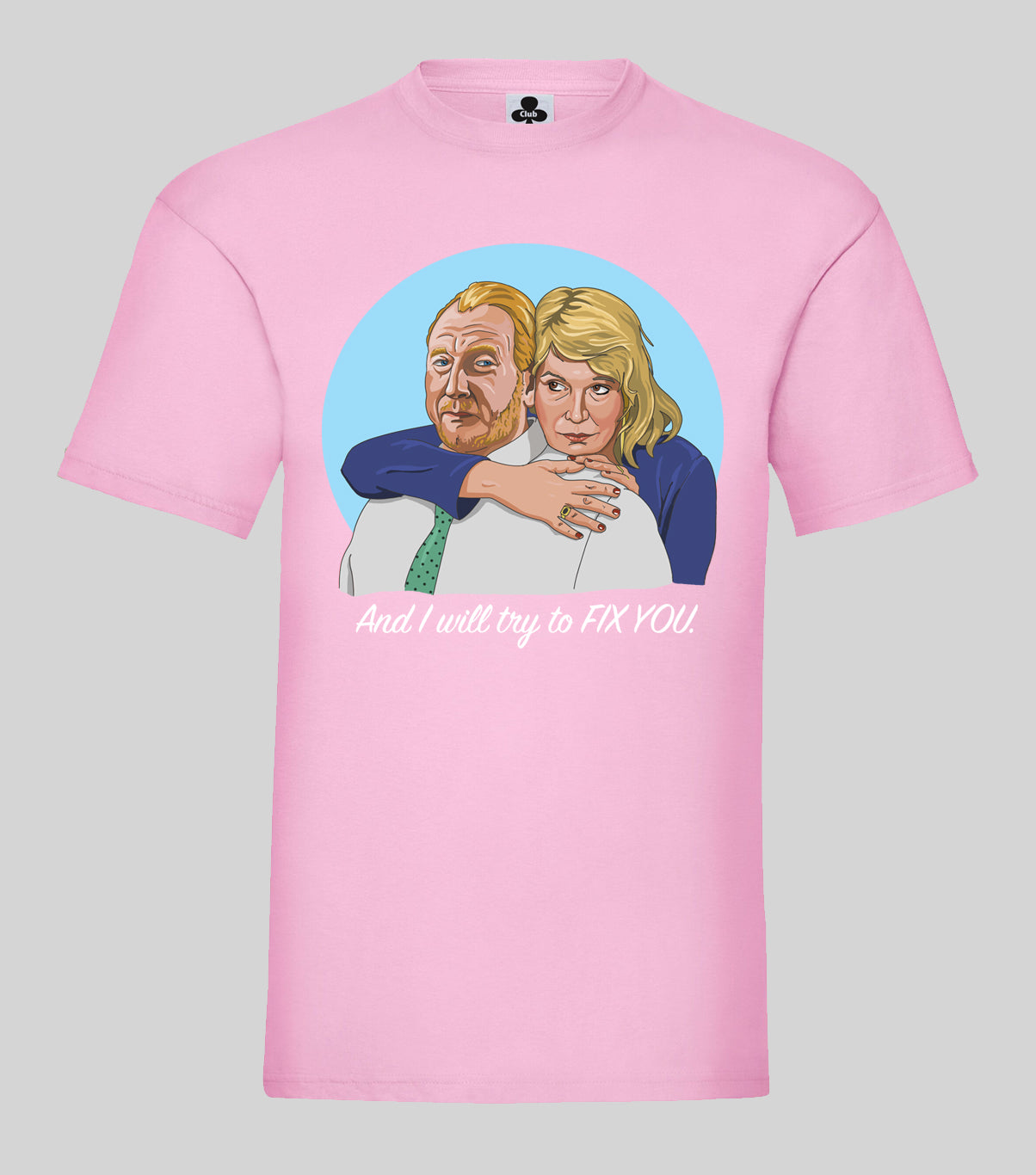 0135 - Pete & Dawn T-Shirt (Red)