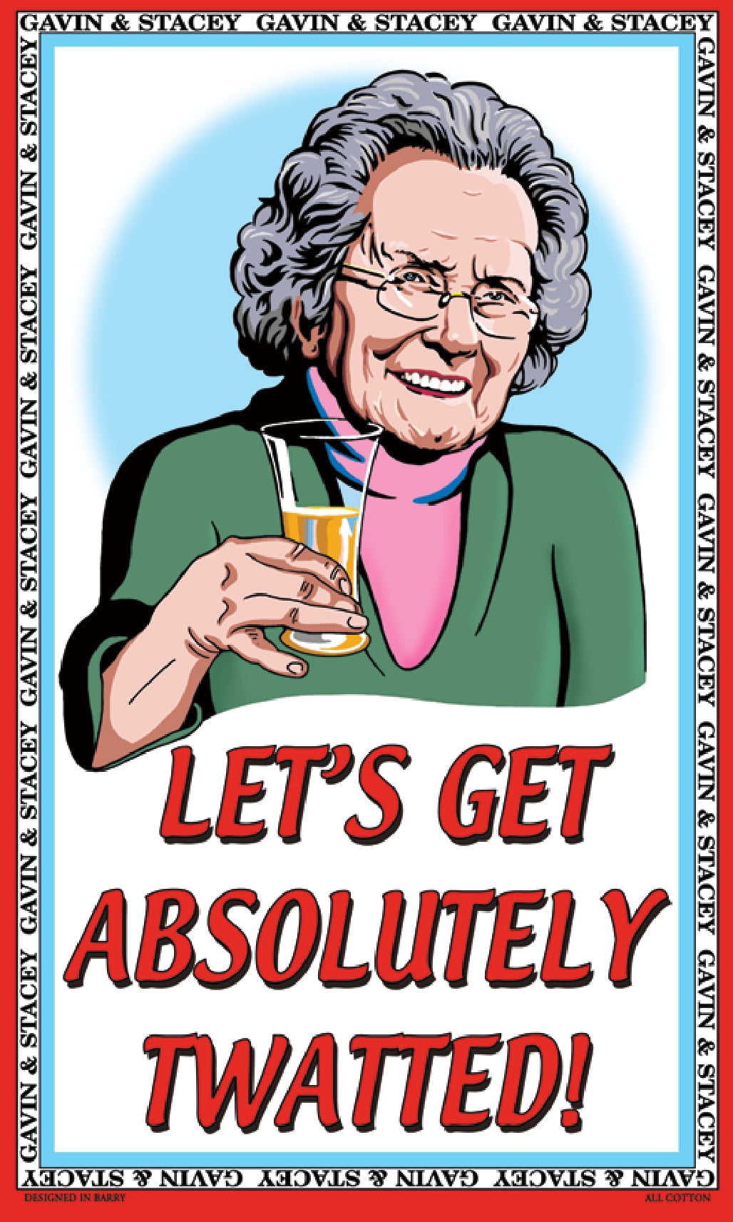 0395 - Twatted Tea Towel