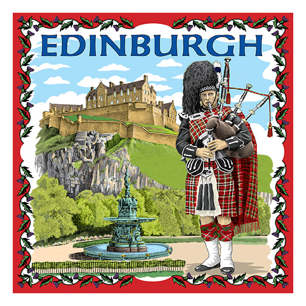 0785 - Edinburgh Castle with Piper