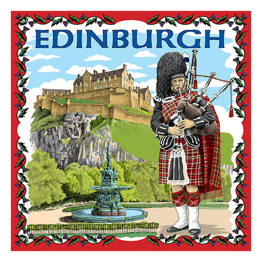 0785 - Edinburgh Castle with Piper