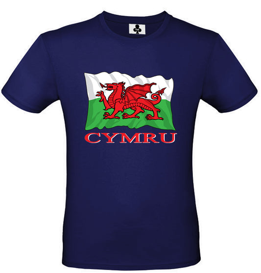 0104 - Cymru Flag (Navy)